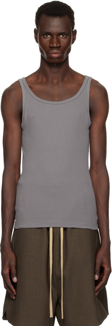 Tielko SKIMS SKIMS Cotton Rib Tank Top Šedá | TP-TNK-5788M-HEATHER MULTI, 0