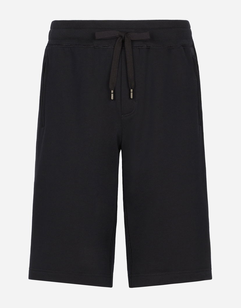 Šortky Dolce & Gabbana Cotton Drawstring Bermuda Shorts Čierna | GVB7HTG7F2GB0665