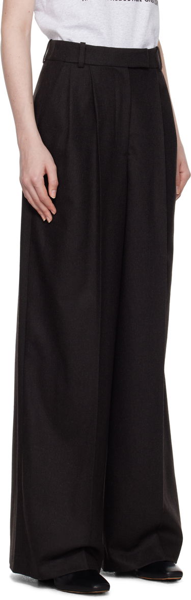 Nohavice A.P.C. Anastasia Barbieri Edition Valesca Wide Leg Trousers Čierna | WOARX-F08481, 1
