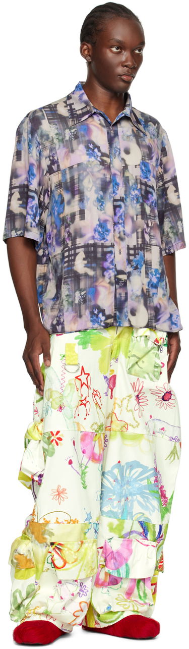 Cargo nohavice Collina Strada Collina Strada Garden Print Cargo Pants Rôznofarebný | XX6407, 3