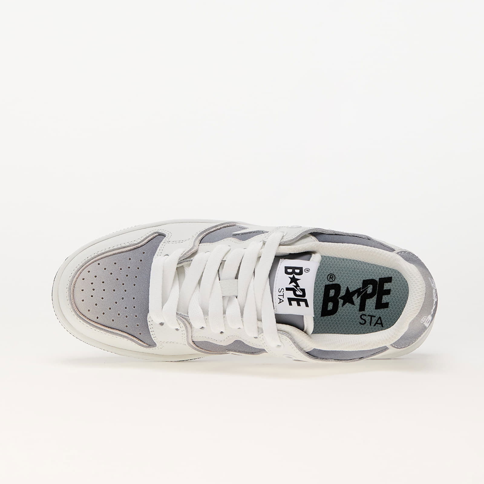 A Bathing Ape Women's Bape Sk8 Sta #4 Sneakers in White,  | END. Clothing