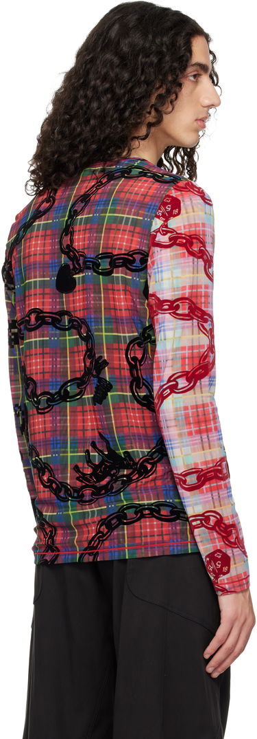 Tričko Chopova Lowena Lady Chain Flocked Mesh T-shirt Rôznofarebný | 2420M, 2