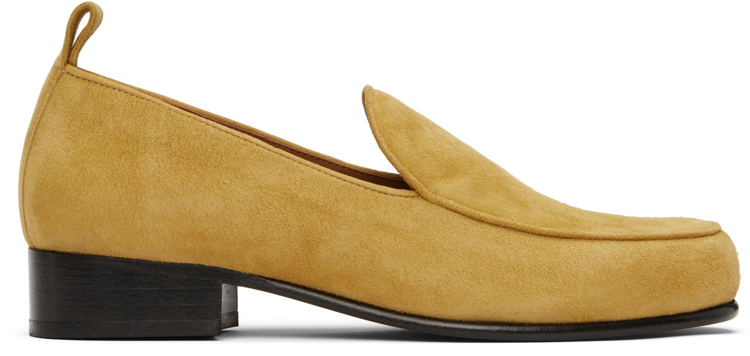 Starostlivosť o obuv BY FAR BY FAR Alfred Suede Loafers Žltá | MWFFC023KL007BR052PL, 0