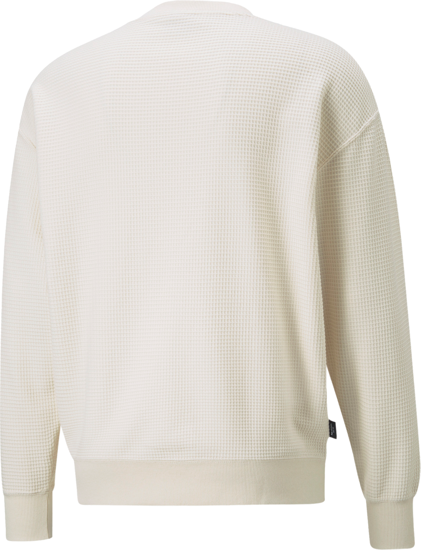 Sveter Puma Puma Downtown Waffle Crew Sweatshirt Biela | 535671-099, 1