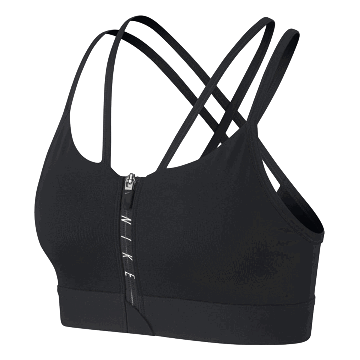 Podprsenka Nike Sports Bra Indy Zip Čierna | AR8842-010, 0