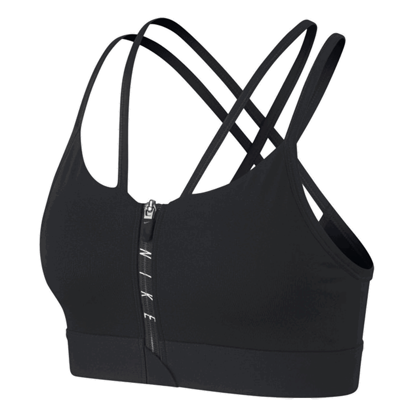 Podprsenka Nike Sports Bra Indy Zip Čierna | AR8842-010
