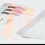 3 Pairs Mid Cut Crew Socks