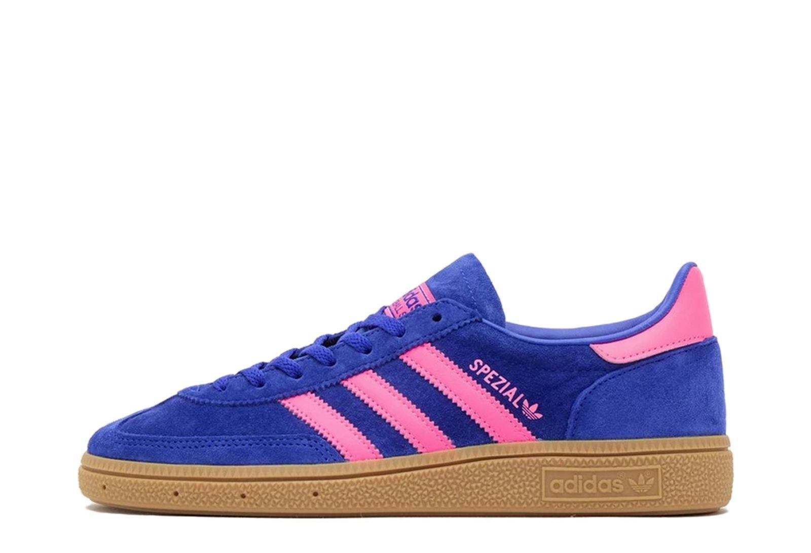 Adidas Handball Spezial Sneakers in Lucid Blue/Lucid Pink/Gum,