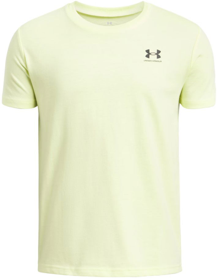 Tričko Under Armour Under Armour Sportstyle Left Chest Short Sleeve T-Shirt Žltá | 1389962-727, 0