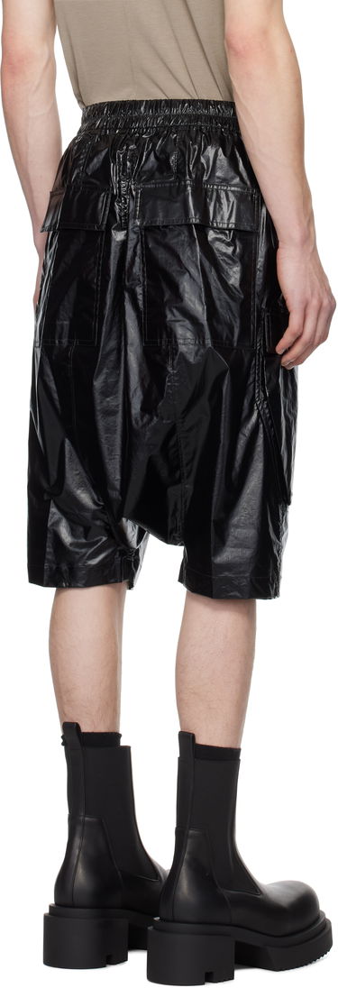 Šortky Rick Owens Rick Owens Hollywood Cargo Pods Shorts Čierna | RU01E5389 MCT, 2