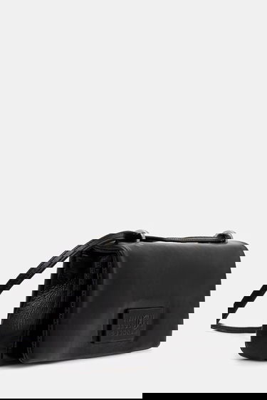 Kabelka Maison Margiela MM6 Maison Margiela Leather Shoulder Bag Čierna | SB5ZH0022.P7187.T8013, 1