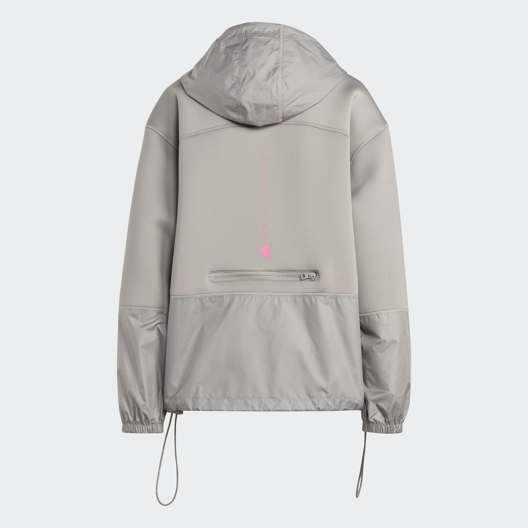 Mikina adidas Originals Scuba Hoodie by Stella McCartney Šedá | HR4477, 1