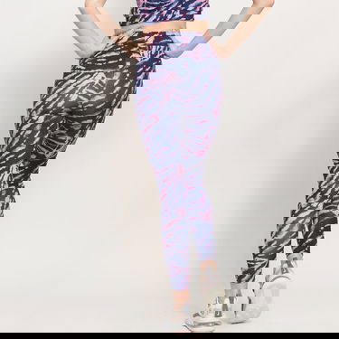 Legíny Urban Classics High Waist Tie Dye Leggings Rôznofarebný | TB3443, 2