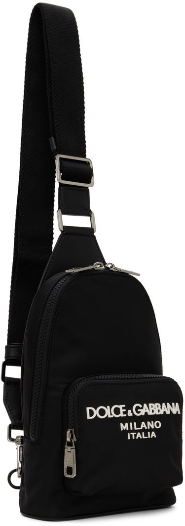 Ľadvinka Dolce & Gabbana Dolce&Gabbana Logo Sling Bag Čierna | BM2295AG182, 1