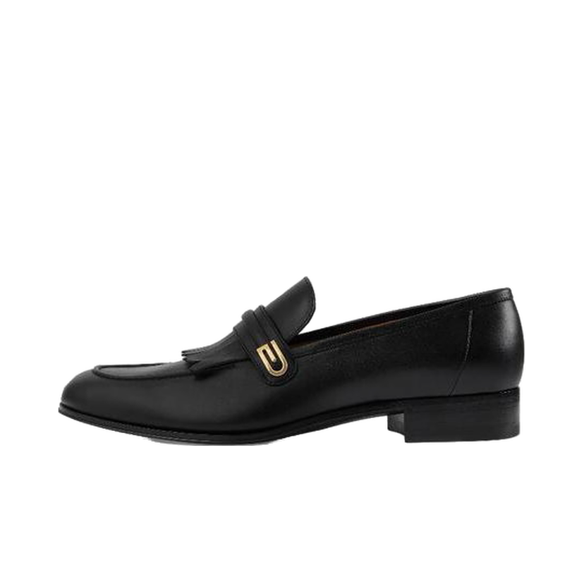 Tenisky a topánky Gucci Mirrored G Loafer Black Čierna | 714680 06F00 1000