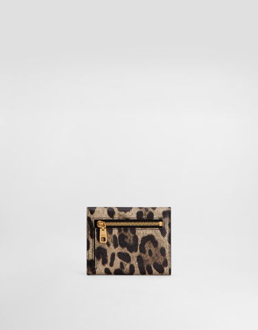 Peňaženka Dolce & Gabbana Leopard-print Wallet in Dauphine Calfskin Rôznofarebný | BI0770AX566HY13M, 2