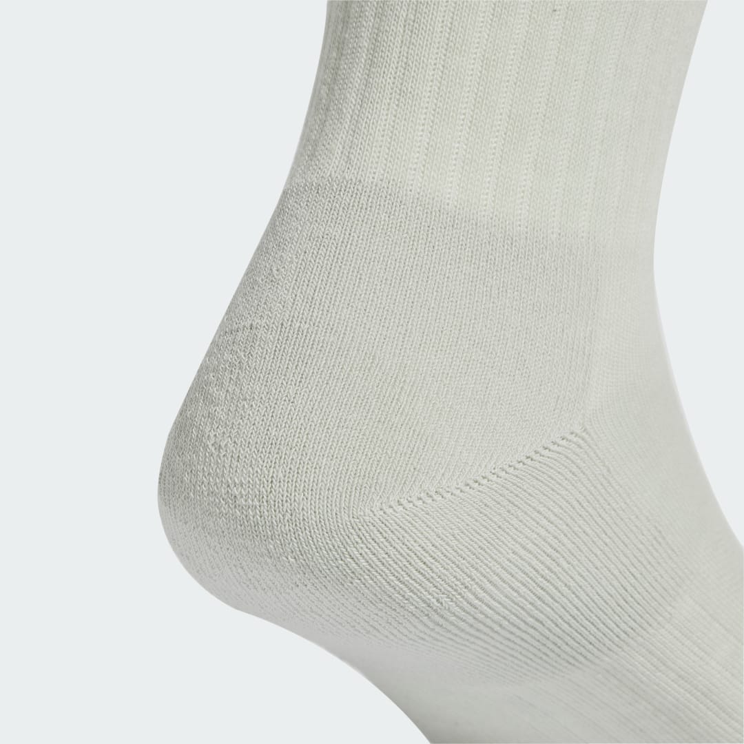 Ponožky adidas Performance 3-Stripes Cushioned Crew Socks Šedá | JG5854, 1