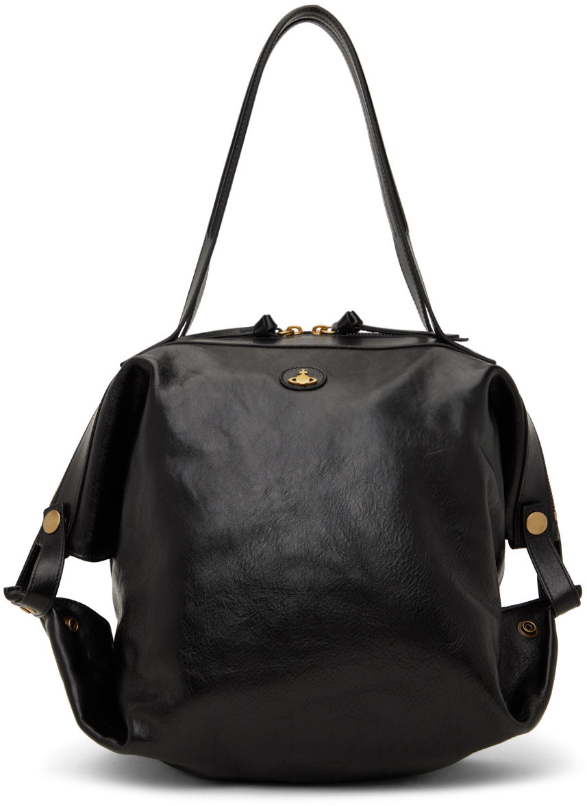 Taška cez rameno Vivienne Westwood Black Large Mara Holdall Duffle Bag Čierna | 47010004U-L0067-, 0
