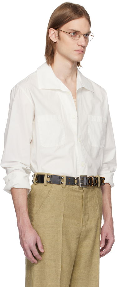 Košeľa OUR LEGACY OUR LEGACY Funnel Shirt Biela | M2252FW, 1