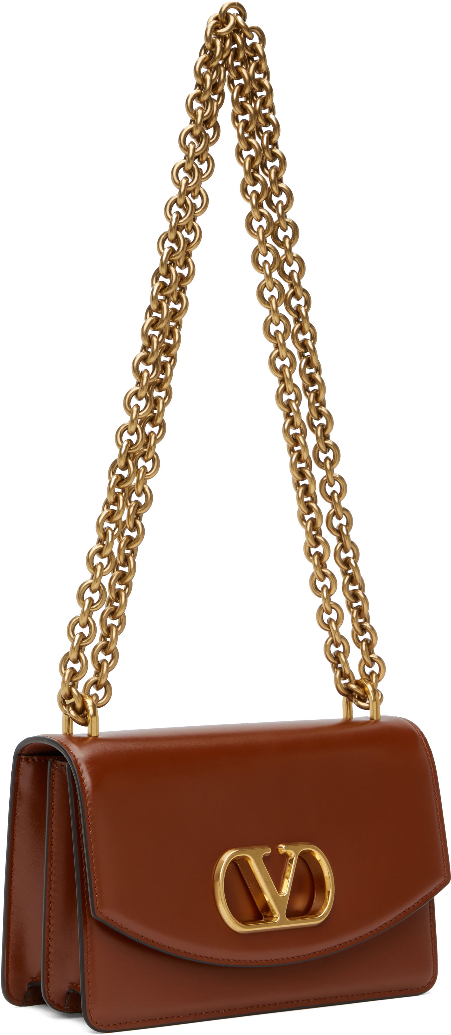Taška cez rameno Valentino Small Shoulder Bag Hnedá | 6W2B0R17GCB, 1