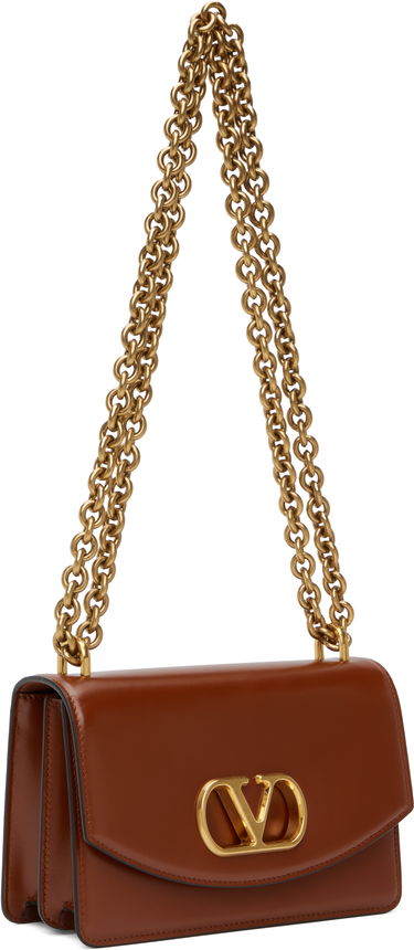 Taška cez rameno Valentino Small Shoulder Bag Hnedá | 6W2B0R17GCB, 1