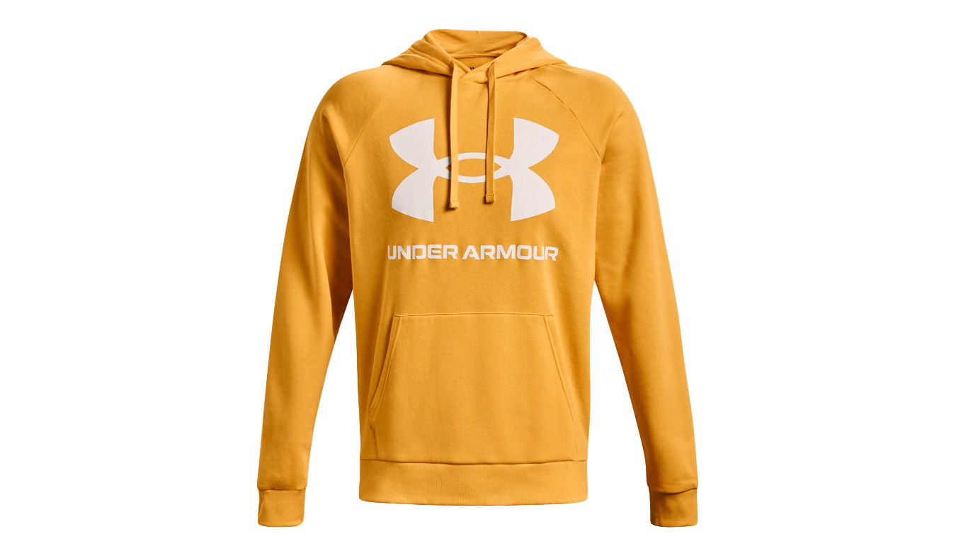 Mikina Under Armour Rival Fleece Big Logo Hoodie Žltá | 1357093-782, 0