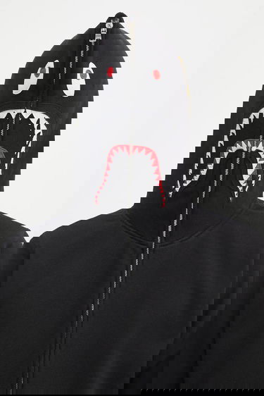 Mikina BAPE 2nd Shark Full-Zip Hoodie Čierna | 1K70115006, 3