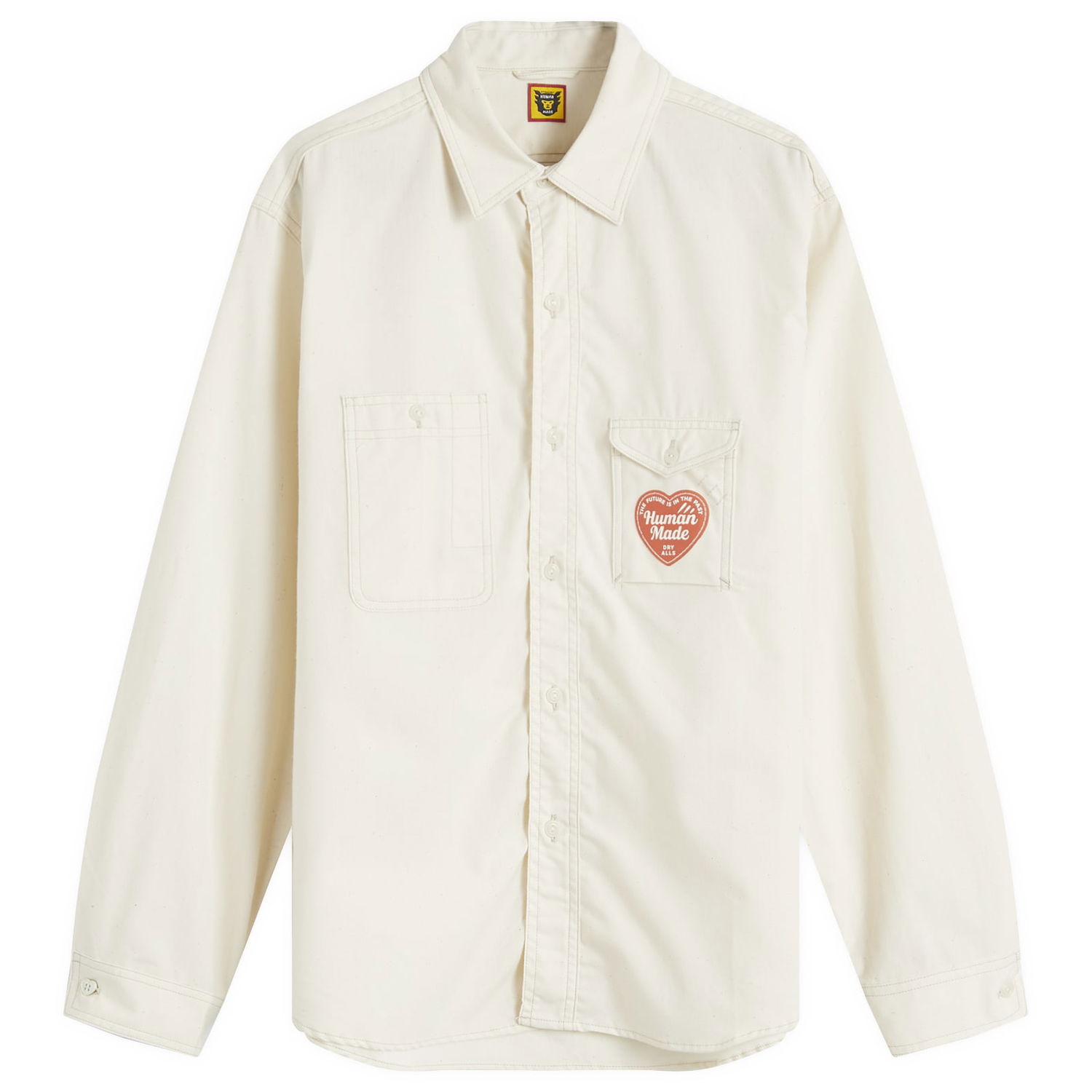 Košeľa Human Made Chambray Work Shirt Biela | HM28SH004-WH, 1