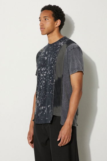 Tričko Needles Needles 5 Cuts Short Sleeve T-Shirt Čierna | OT307, 3