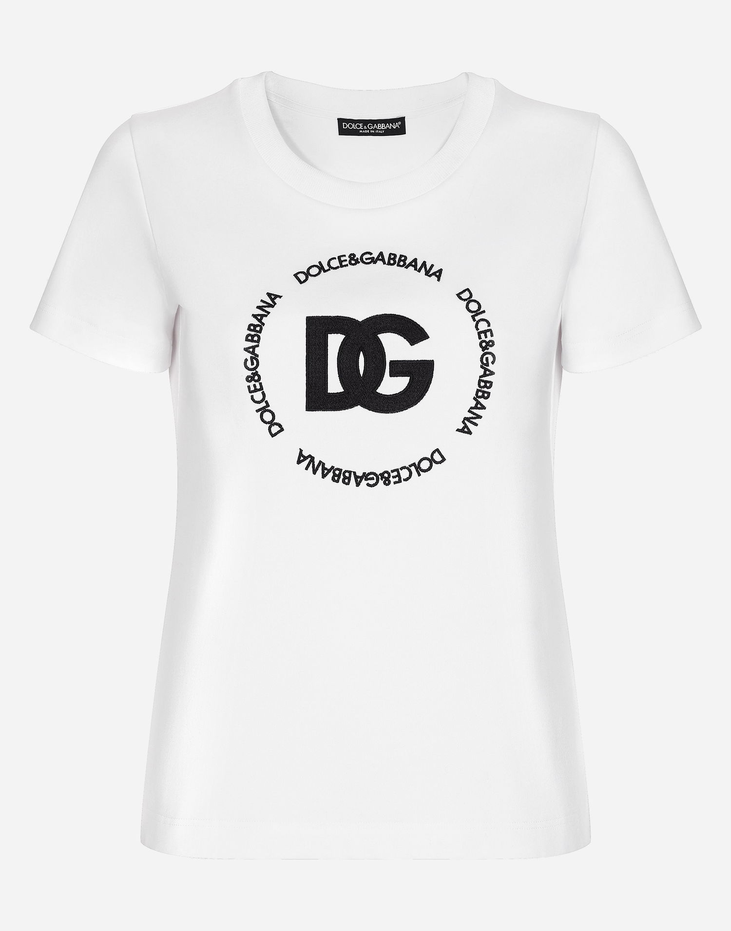 Tričko Dolce & Gabbana Tshirt Manica Corta Biela | F8T00ZHU7H8W0800, 0