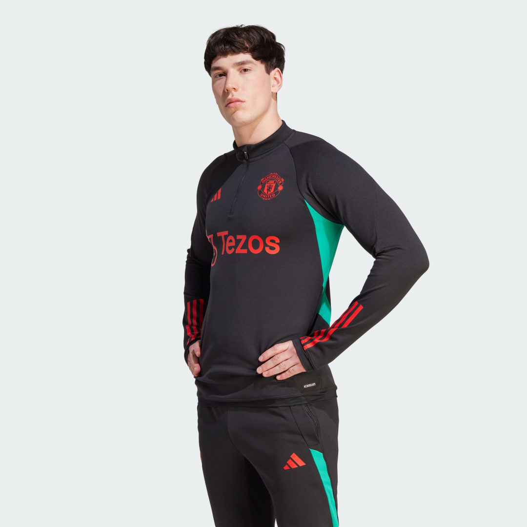Bunda adidas Performance Top Manchester United Tiro 23 Training Čierna | IA7293, 0