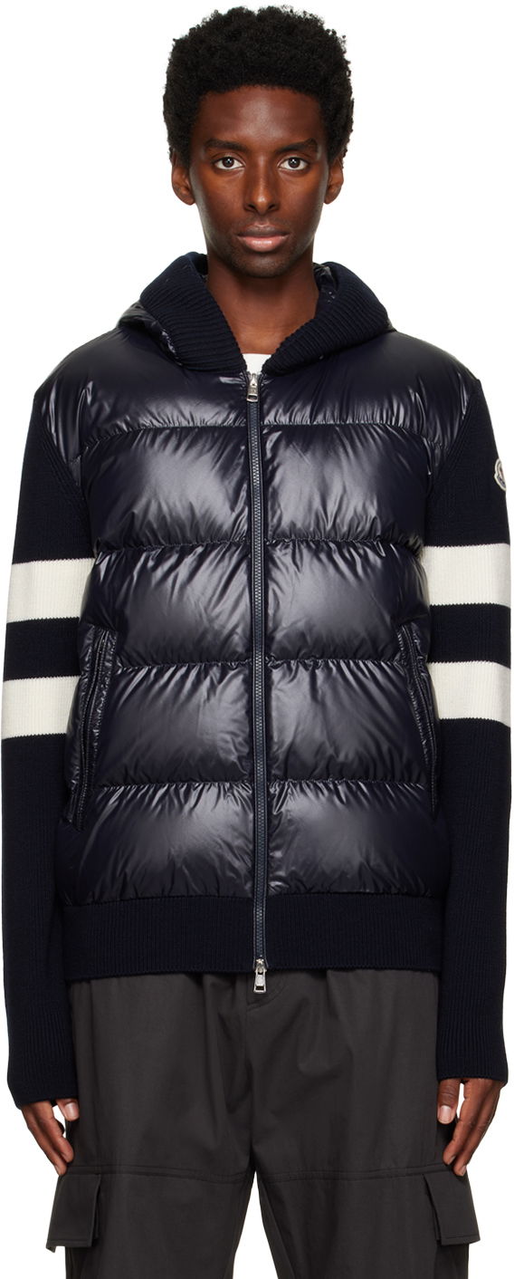 Bunda Moncler Paneled Down Čierna | I20919B00017M1131, 0