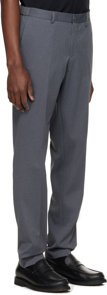 Nohavice BOSS BOSS Slim-Fit Trousers Šedá | 50535048, 1