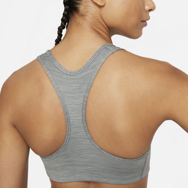 Podprsenka Nike Swoosh Medium Support Non-Padded Sports Bra Šedá | DM0579-084, 3