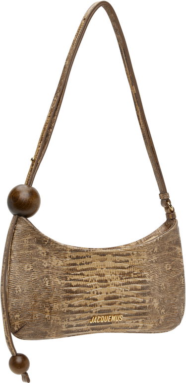 Taška cez rameno Jacquemus Jacquemus 'The Bisou Perle' Shoulder Bag Hnedá | 25E233BA057-3231, 1