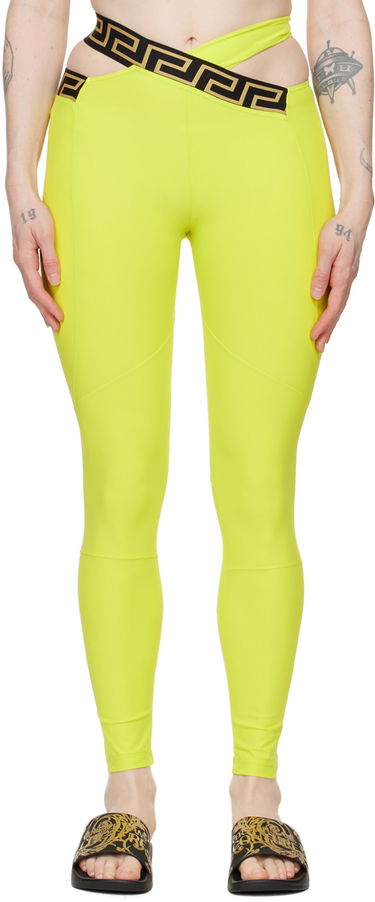 Legíny Versace Versace Greca Border Leggings Žltá | 1008681_1A06229_2Y870, 0