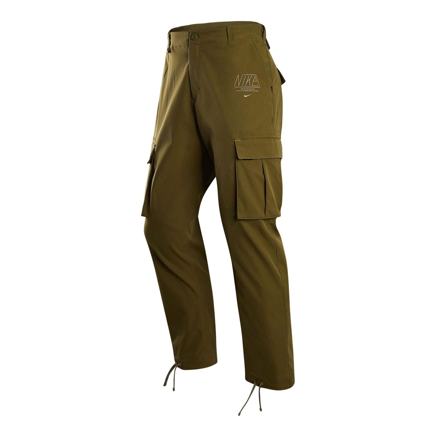 Cargo nohavice Nike Woven Cargo Pants Zelené | FQ6566-378, 0