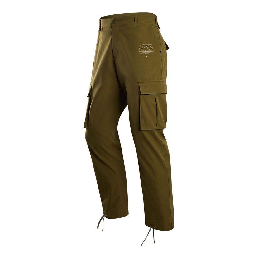 Cargo nohavice Nike Woven Cargo Pants Zelené | FQ6566-378