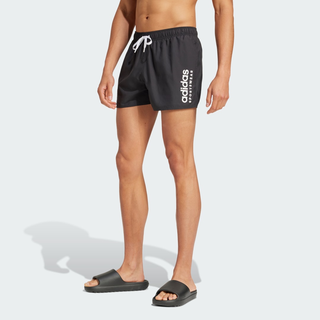 Plavky adidas Performance Essentials Logo Swim Shorts Čierna | JC9924, 0