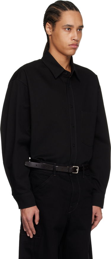 Košeľa LEMAIRE LEMAIRE Oversized Button-Down Shirt Čierna | OV1019 LF1365, 1