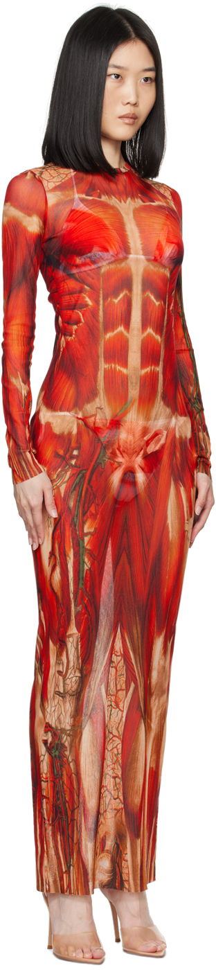 Gaultier 'The Écorché' Maxi Dress