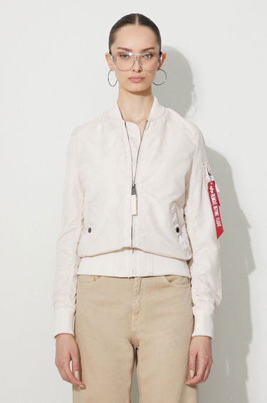 Bomber bunda Alpha Industries MA-1 TT Wmn 141041 578 Bomber Jacket Béžová | 141041.578, 0