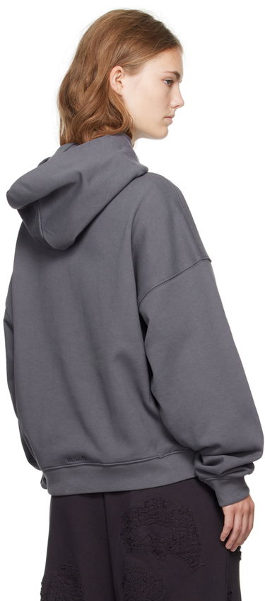 Mikina We11done We11done Monster Fitted Hoodie Šedá | WD-TH2-24-831-U-CH, 2