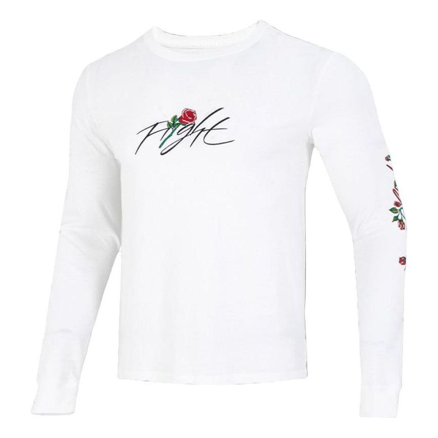 Tričko Nike Long Sleeve T-Shirt With Sleeve And Front Graphics Biela | DQ7387-100, 0