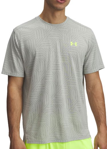 Tričko Under Armour UA Tech Vent Geotessa Short Sleeve T-Shirt Šedá | 1382182-377, 0