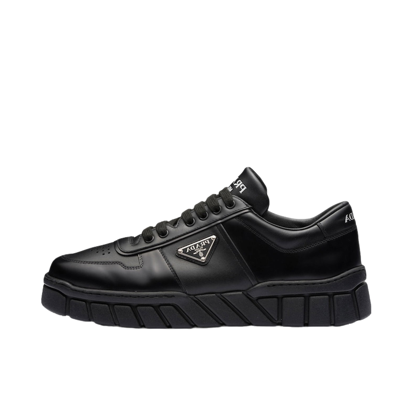 Tenisky a topánky Prada Voluminous Sneakers Leather Black Black Čierna | 2EE378_3LJ6_F0002