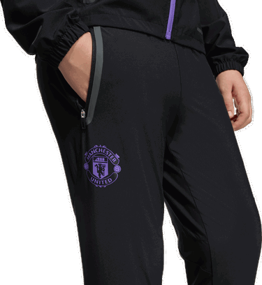 Súprava adidas Performance Manchester United Tiro 25 Competition Vis Tech Tracksuit Čierna | JV5354, 4