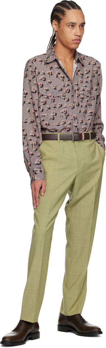 Košeľa Paul Smith Paul Smith Casual Fit Floral Shirt Šedá | M1R-389Z-P02577-55, 4