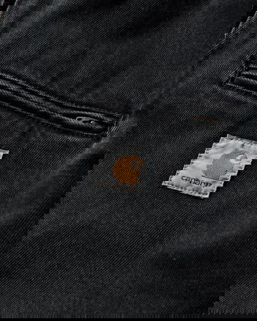 Bunda Carhartt WIP Cleveland Stone Washed Hooded Quilted Jacket Čierna | I036258 8906, 4