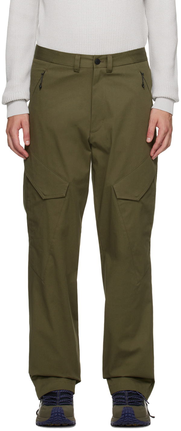 Cargo nohavice Moncler Patch Cargo Zelené | I20912A0001059703, 0